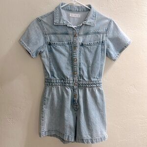 Zara Jean shorts romper size 10
